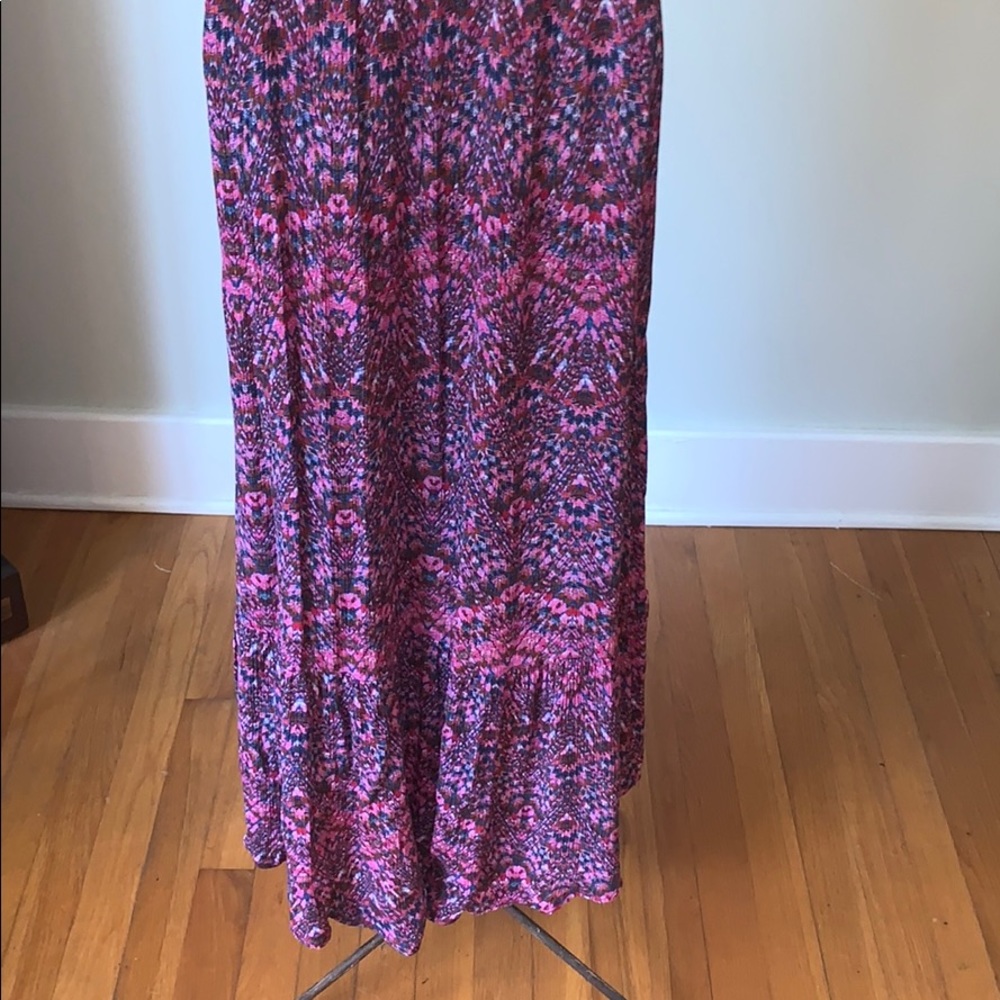 Boho style flowy dress with crochet trim various sizes. - Picture 6 of 11